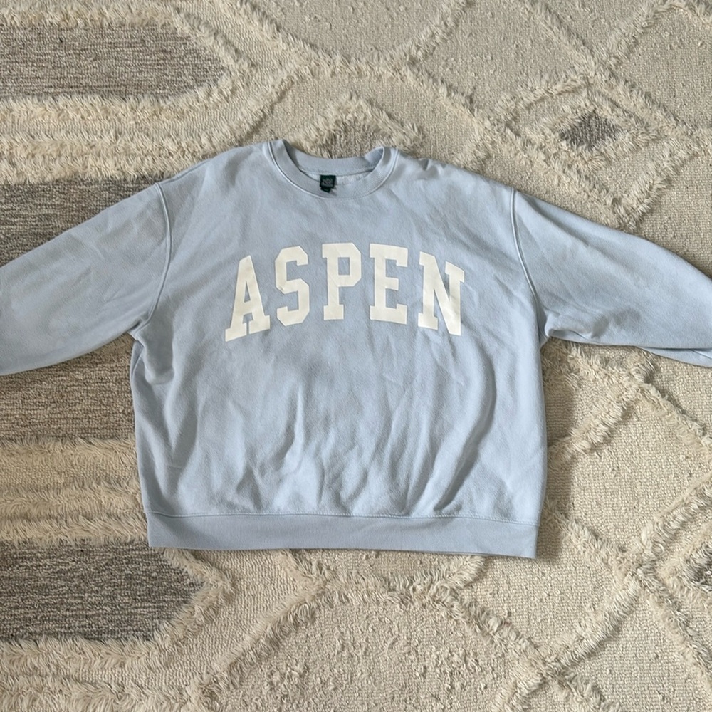 Light Blue Aspen Crewneck